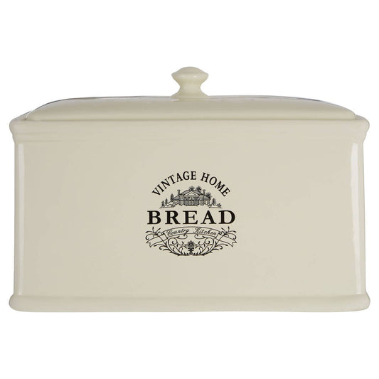 Vintage Home Cream Bread Bin