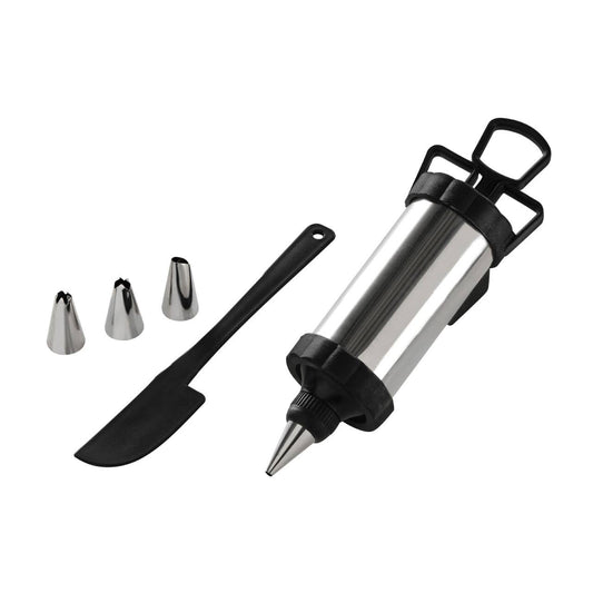 Hallie Icing Syringe Set with Nozzles and Spatula
