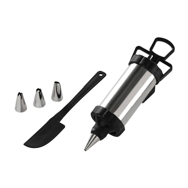 Hallie Icing Syringe Set with Nozzles and Spatula