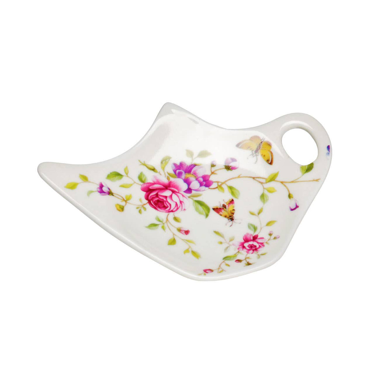 Gentle Rose Teabag Tidy