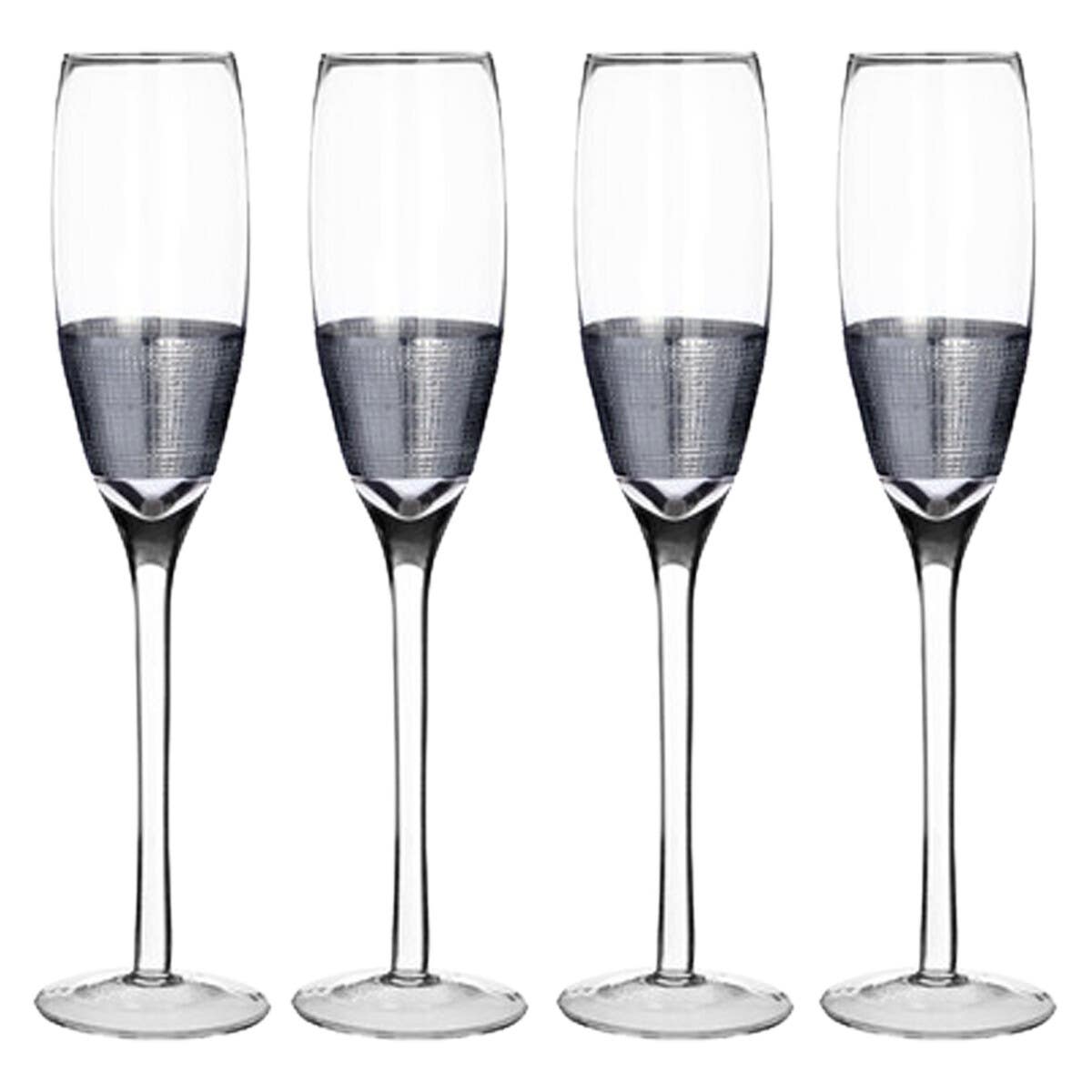 Set Of Four Apollo Champagne Glasses