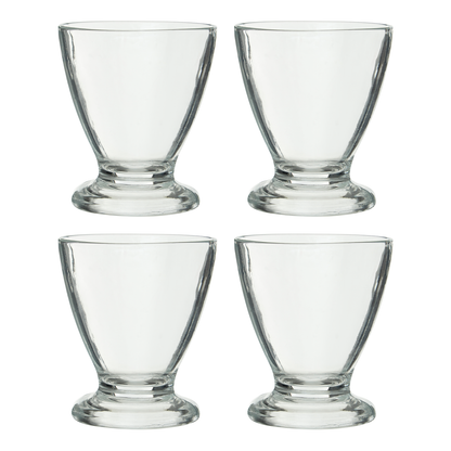 Torta Set Of 4 Glass Sundae Dishes