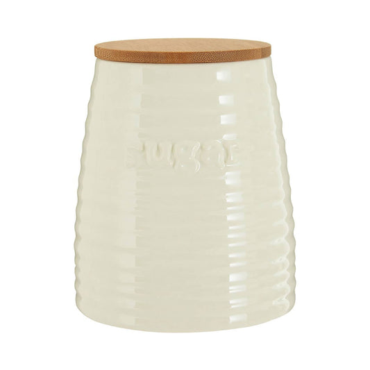Winnie Cream Dolomite Sugar Canister