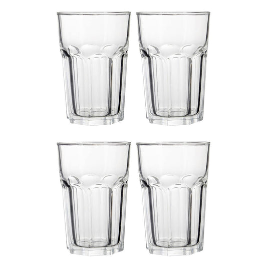 Euri Set of Four Glass Tumblers 500ml