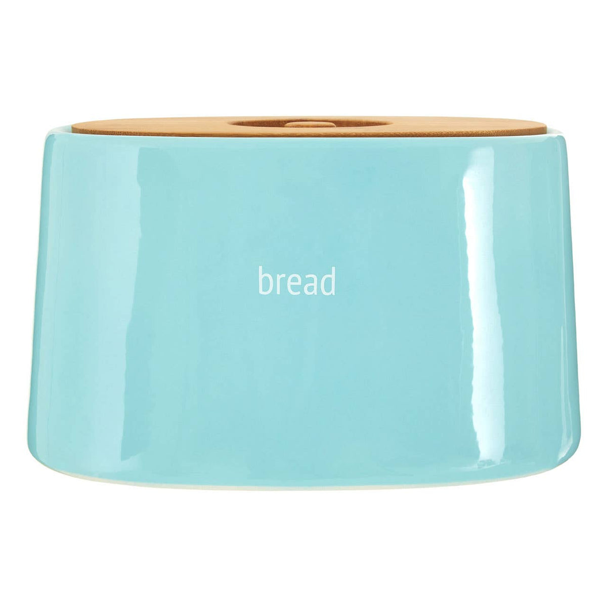 Fletcher Blue Ceramic Bread Bin