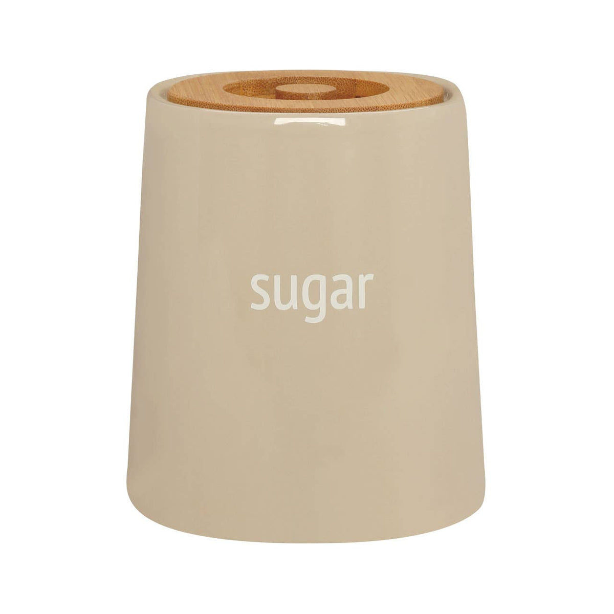 Fletcher Beige Ceramic Sugar Canister