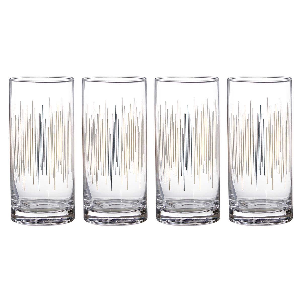 Jazz Highball Glasses Set of 4