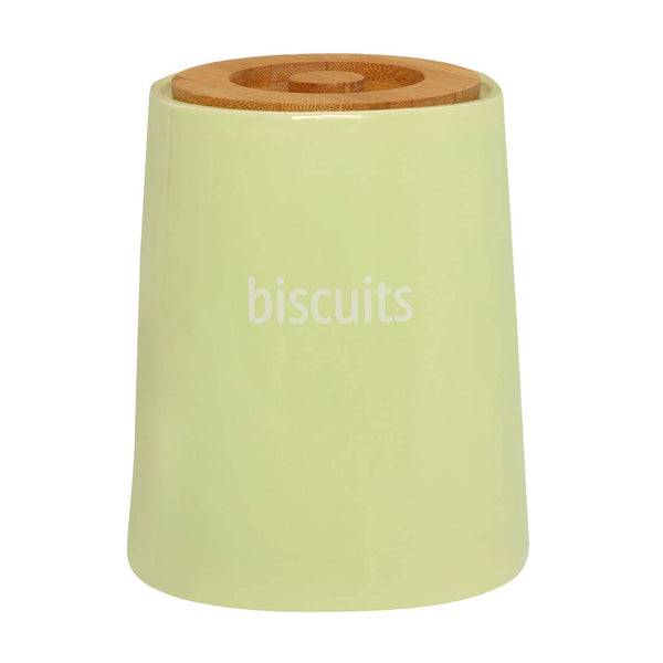 Fletcher Green Ceramic Biscuit Canister