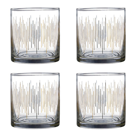 Jazz Glass Tumblers Set of 4
