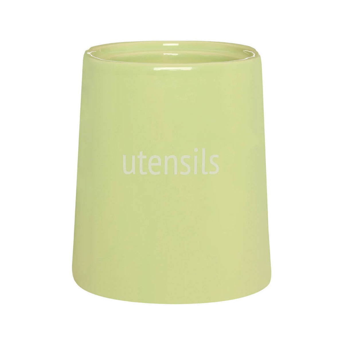Fletcher Green Ceramic Utensil Holder