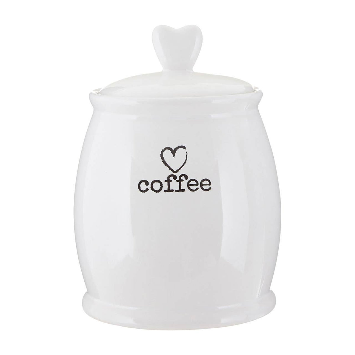 Charm White Dolomite Coffee Canister
