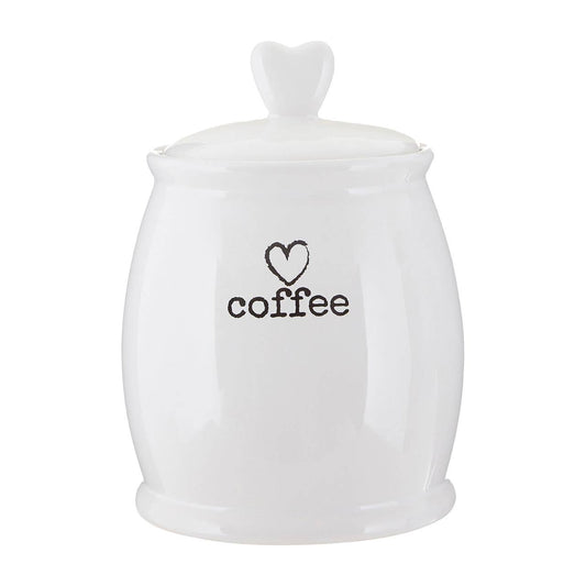 Charm White Dolomite Coffee Canister