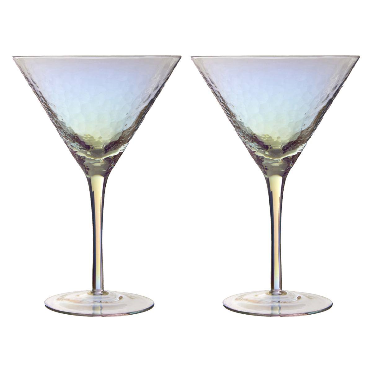 Aurora Set of 2 Lustre Cocktail Glasses
