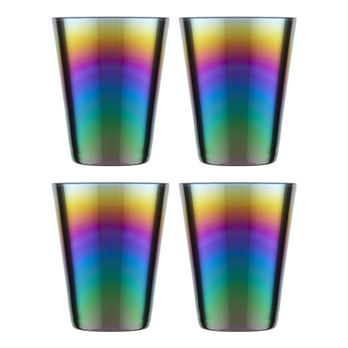 Aurora Glass Tumblers Set of 4