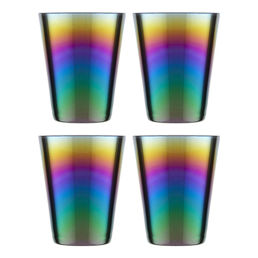 Aurora Glass Tumblers Set of 4