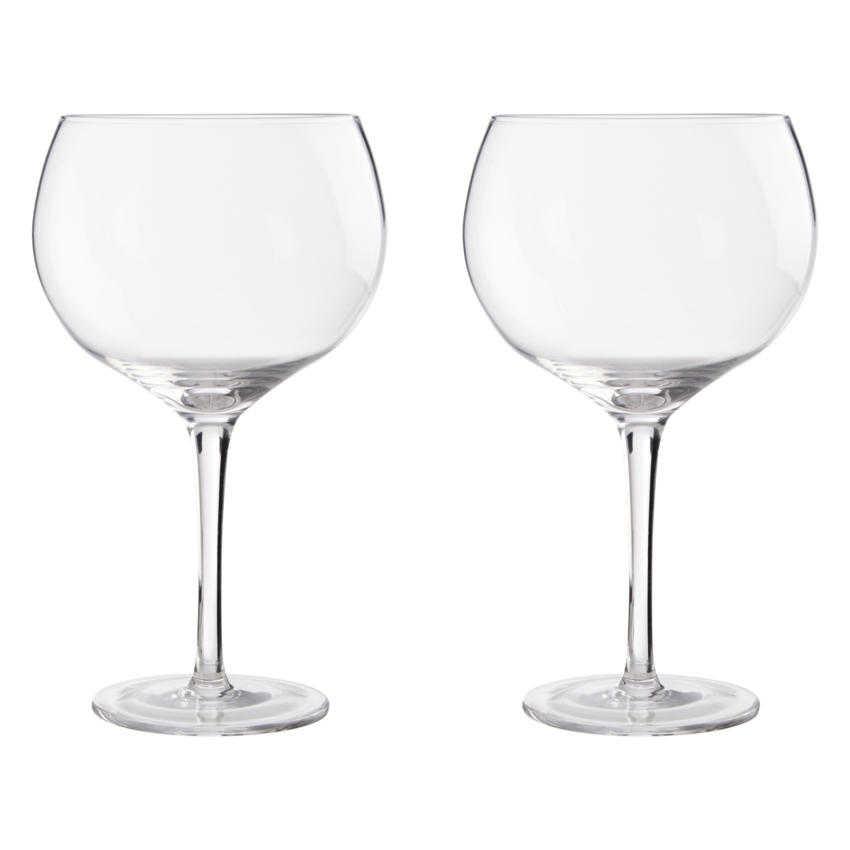 Mila Set Of 2 Clear Gin Glasses
