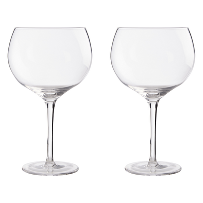 Mila Set Of 2 Clear Gin Glasses