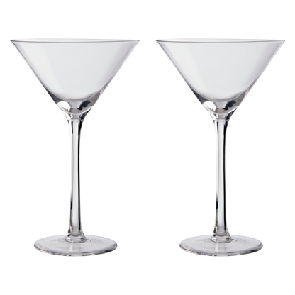 Mila Set Of 2 Martini Glasses