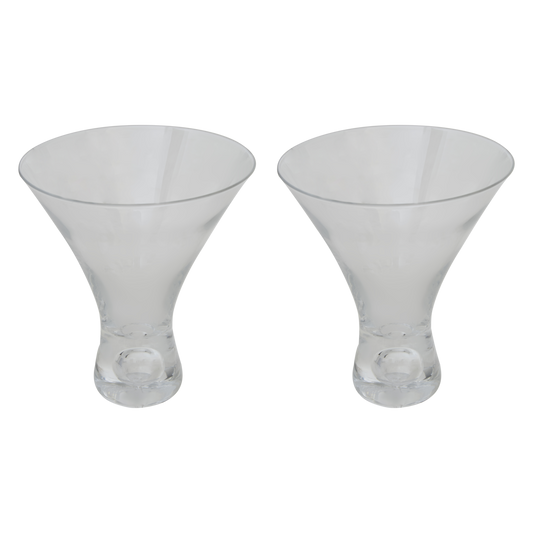 Mila Set Of 2 Clear Cocktail Glasses 330ml