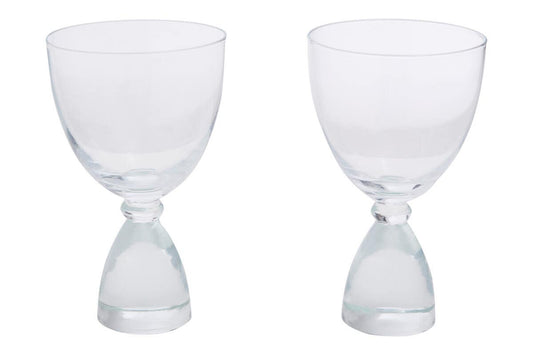 Mila Set Of 2 Clear Cocktail Glasses