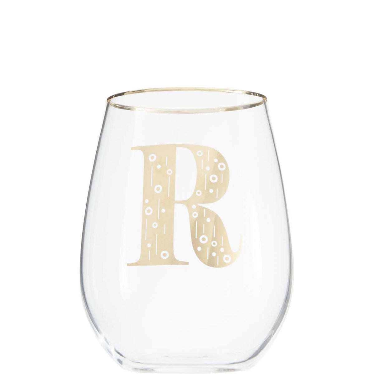 Claro Letter R Curved Tumbler