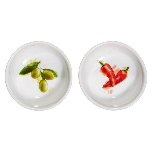 Italia Set Of Two Dipping Bowls