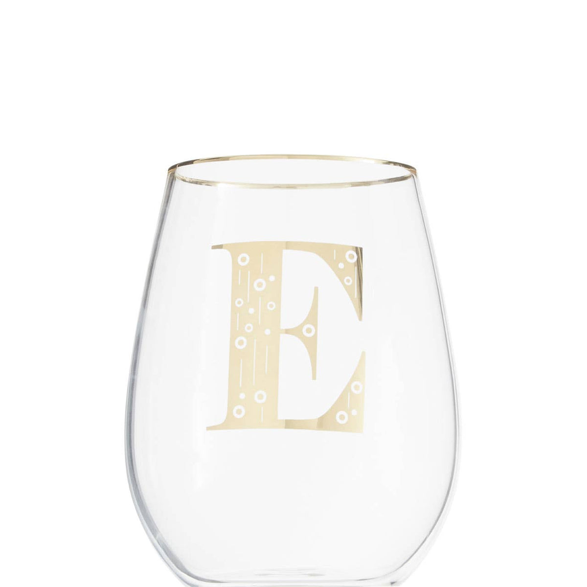 Claro Letter E  Curved Tumbler