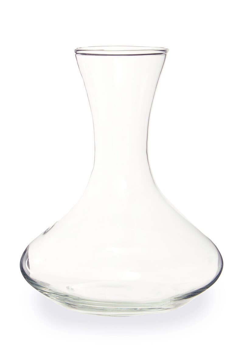 Ambra Clear Glass Decanter.