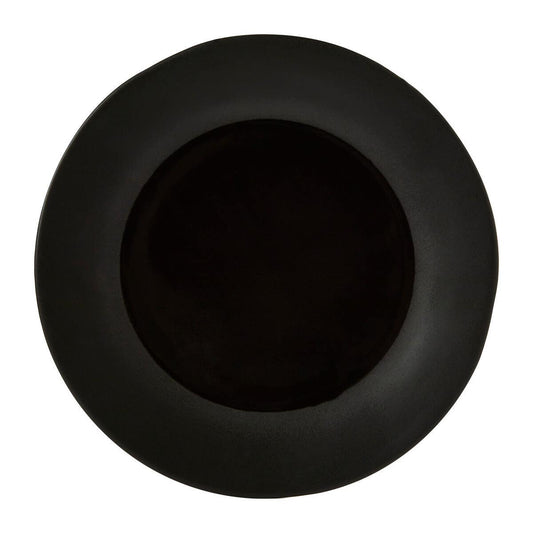 Hygge Black Stoneware Dinner Plate