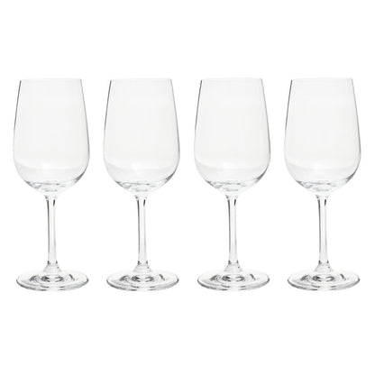 Ada Set of Four Crystal Wine Glasses