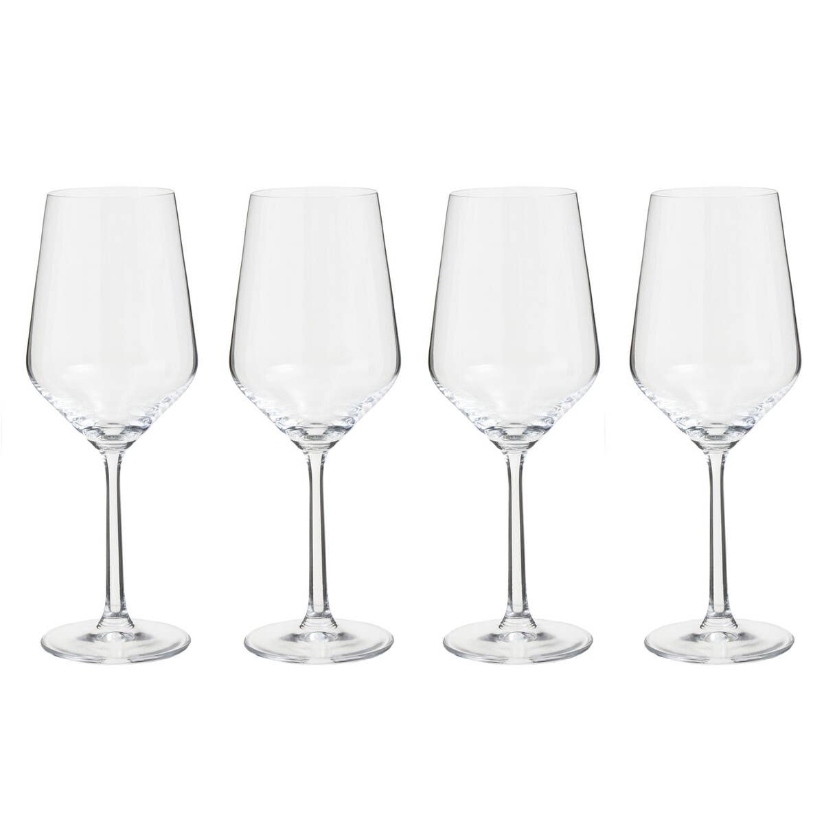 Ada Set of 4 Crystal Wine Glasses