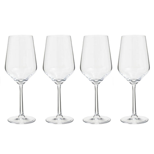 Ada Set of 4 Crystal Wine Glasses