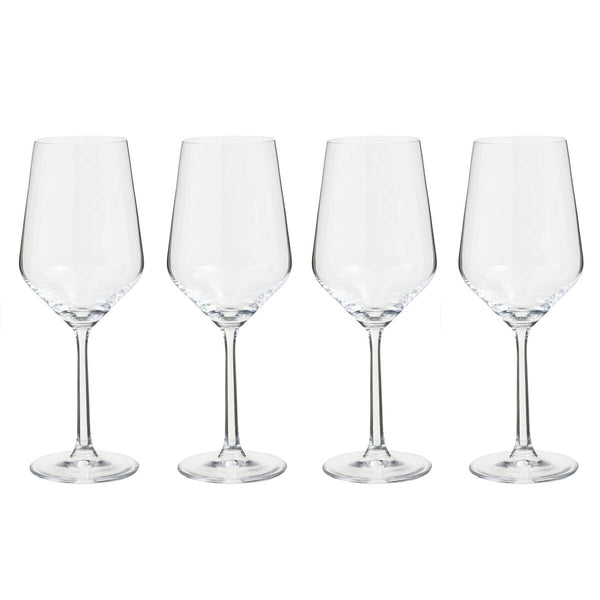 Ada Set of 4 Crystal Wine Glasses