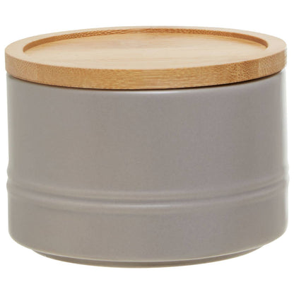 Fenwick Grey Small Stoneware Canister