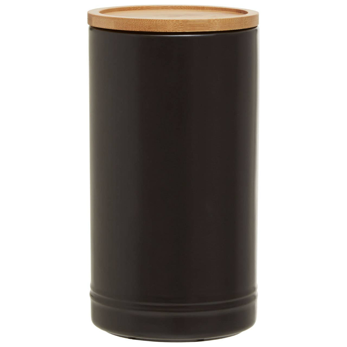 Fenwick Black Large Stoneware Canister