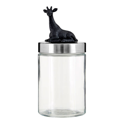 Boho Giraffe Jar