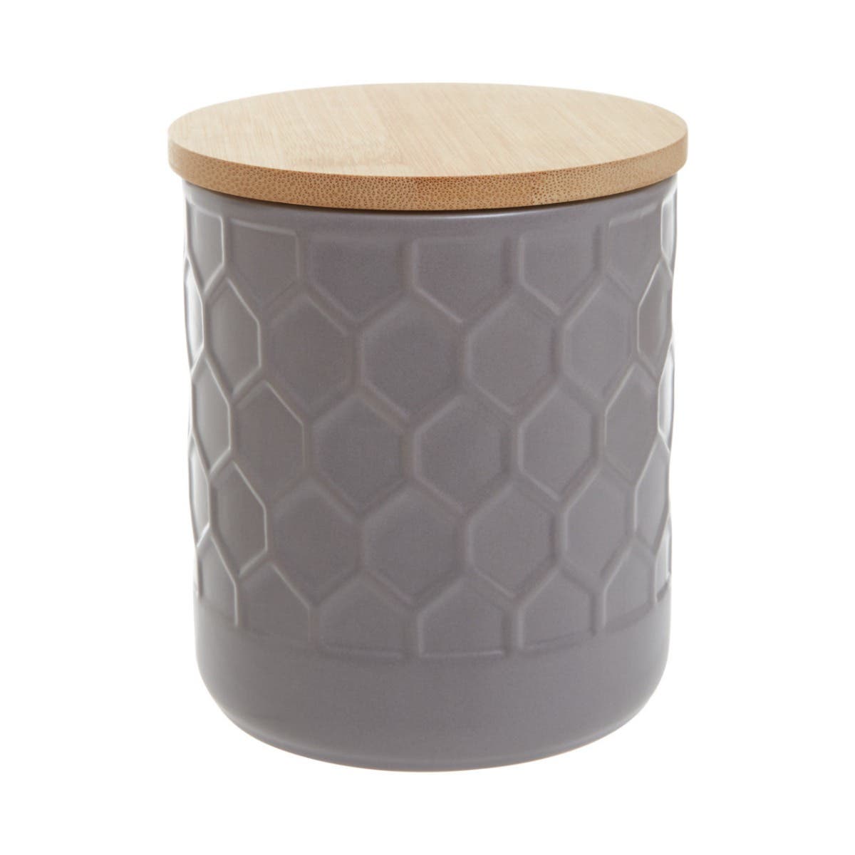 Geome Grey 550ml Storage Canister