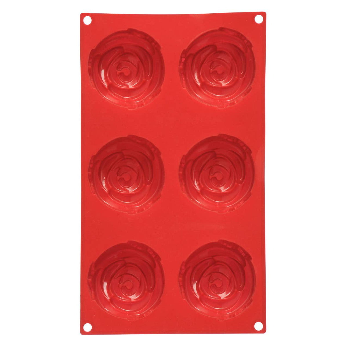 Hallie 6 Rose Red Cake Mould