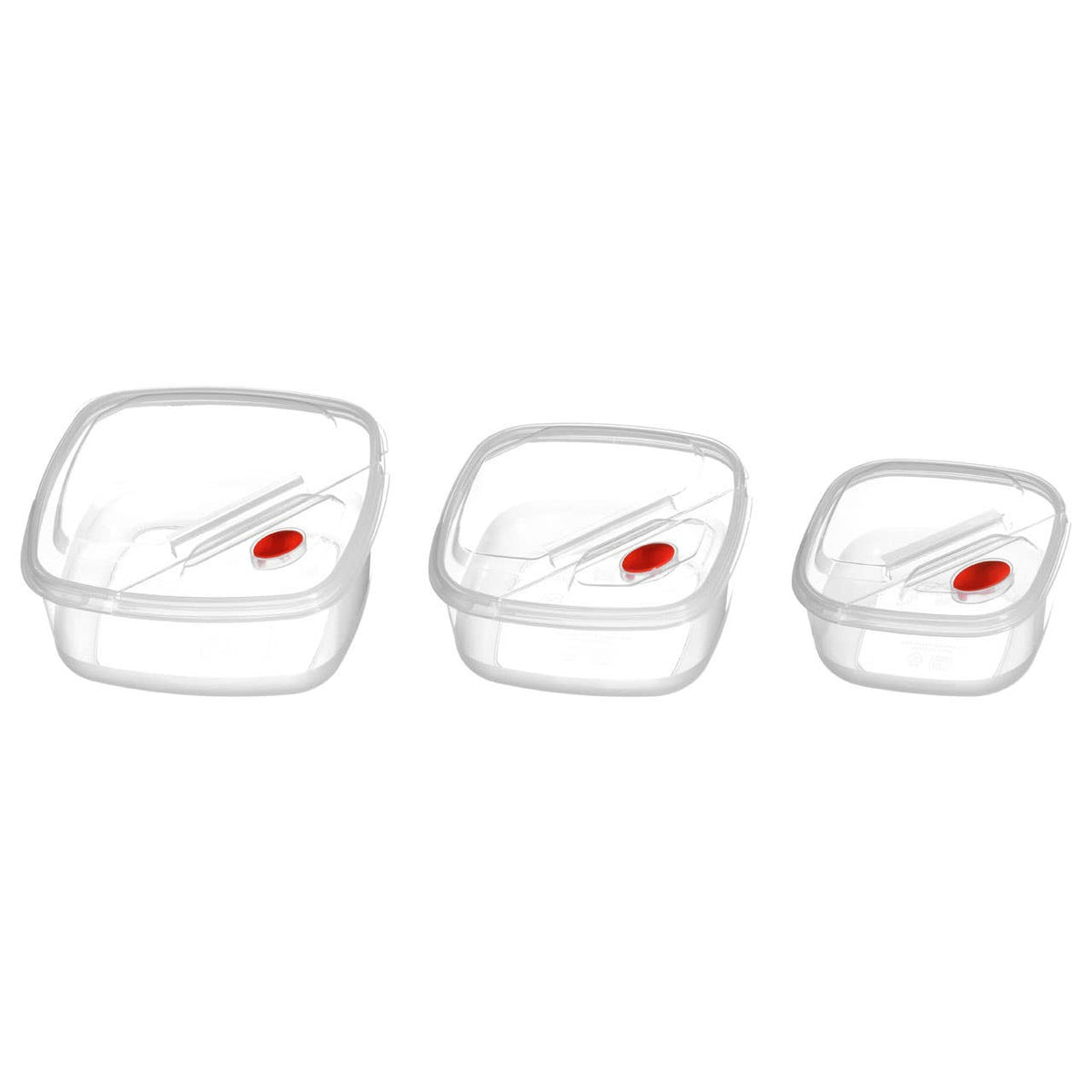 Kuda Clear Plastic Storage Containers Set