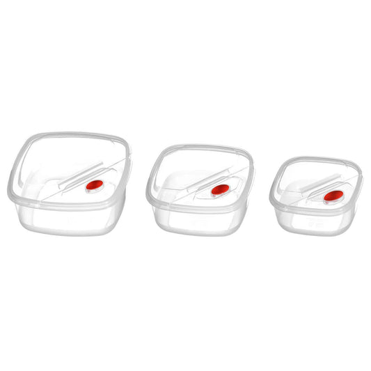 Kuda Clear Plastic Storage Containers Set