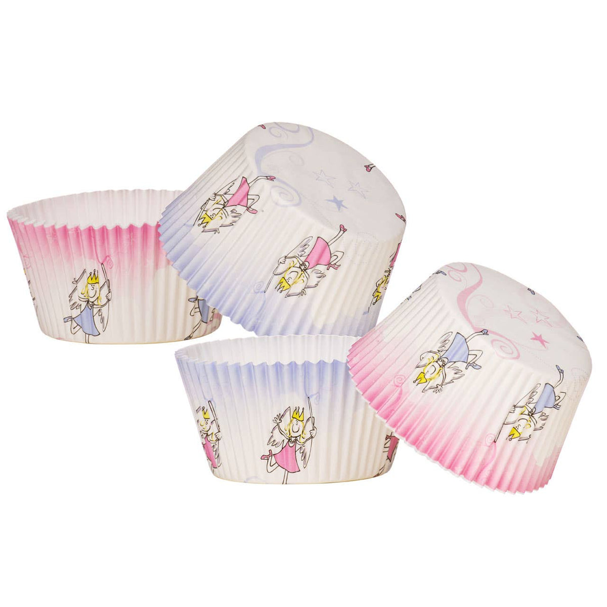 Diva Fairy 40 Pieces Large Cupcake Cases
