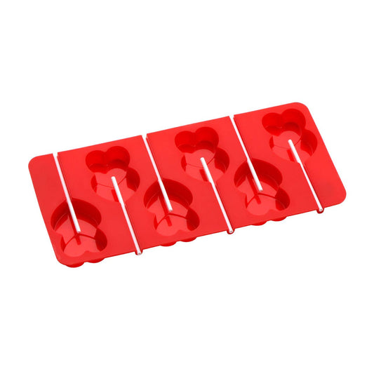 Hallie 6 Heart Moulds And 12 Sticks Cake Pop Mould