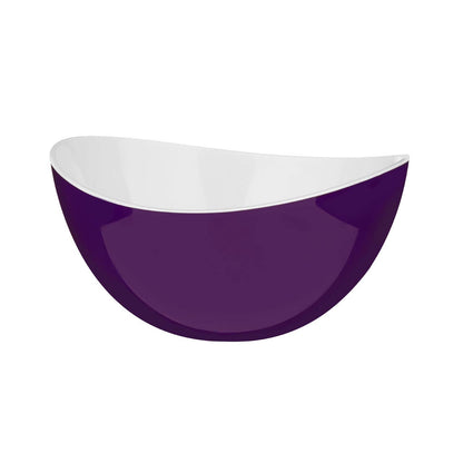 Kitchen Colour Small Bowl - Purple and White