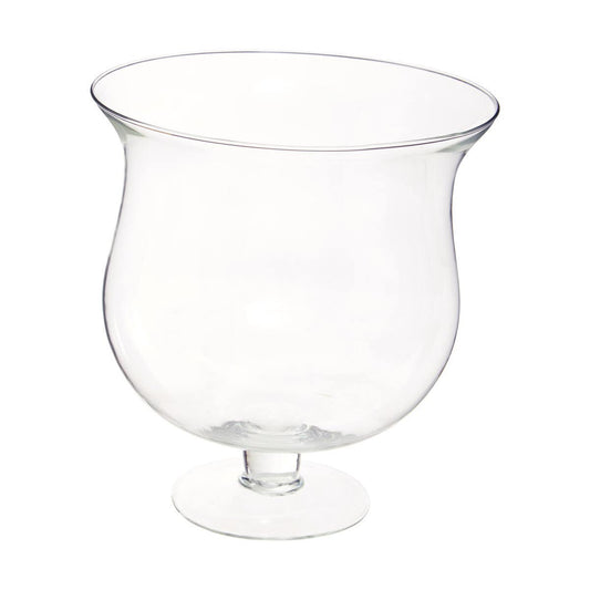 Ambra Clear Glass Cognac Vase.