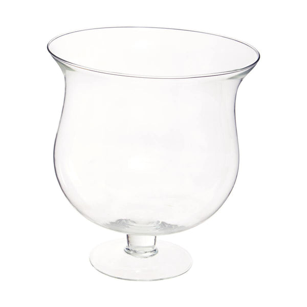 Ambra Clear Glass Cognac Vase.