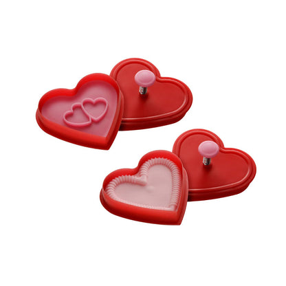 Sucre Set of 2 Heart Shape Cookie Cutters