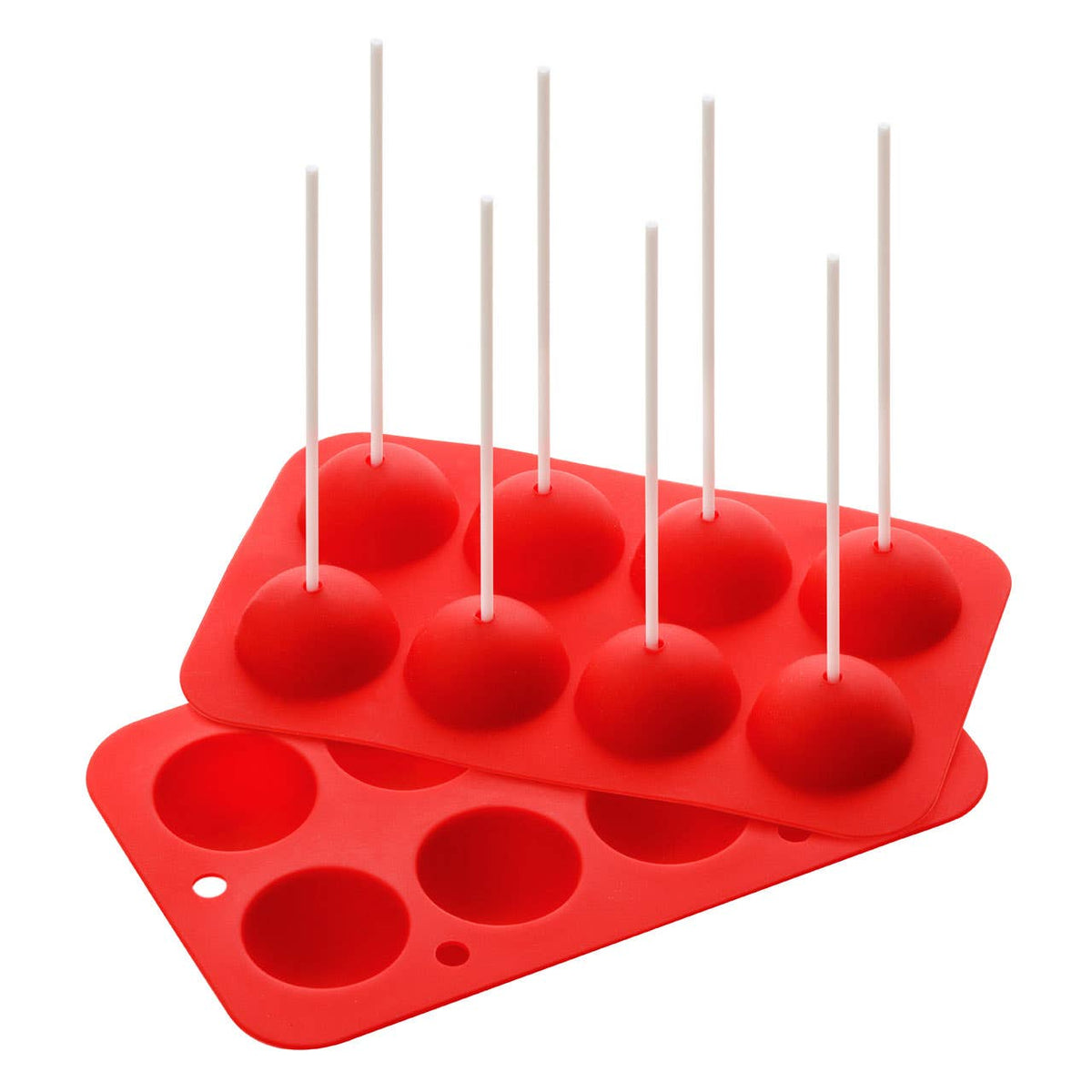 Hallie 8 Ball And 24 White Sticks Cake Pop Mould