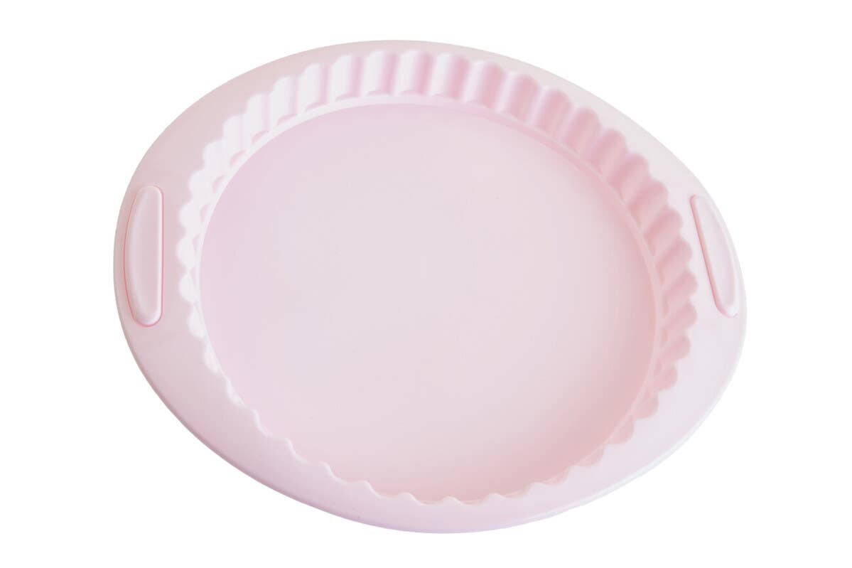 Zing Pastel Pink Pie or Flan Mould