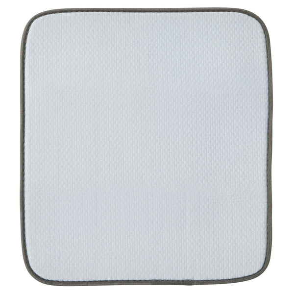 Sinkside Dish Drying White Mat