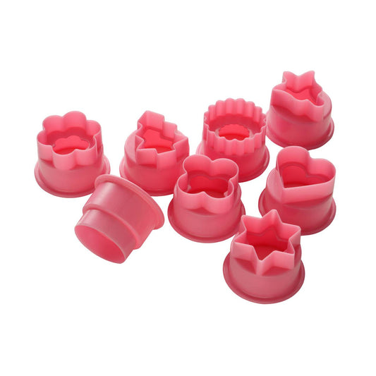 Sucre 8 Piece Pink Assorted Cutter Set